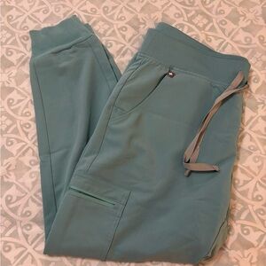Figs Teal Joggers